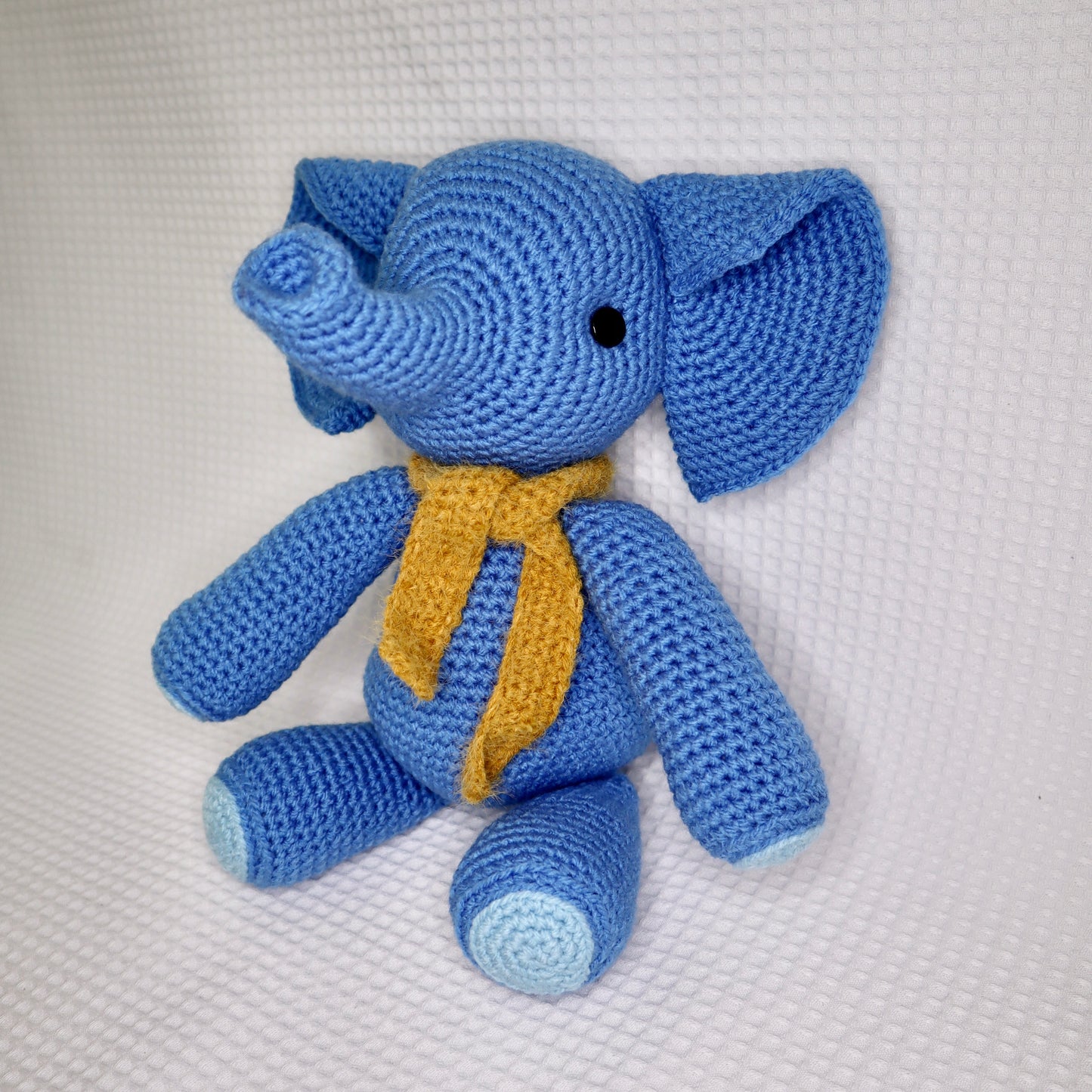 Edgar the Elephant Amigurumi Plush