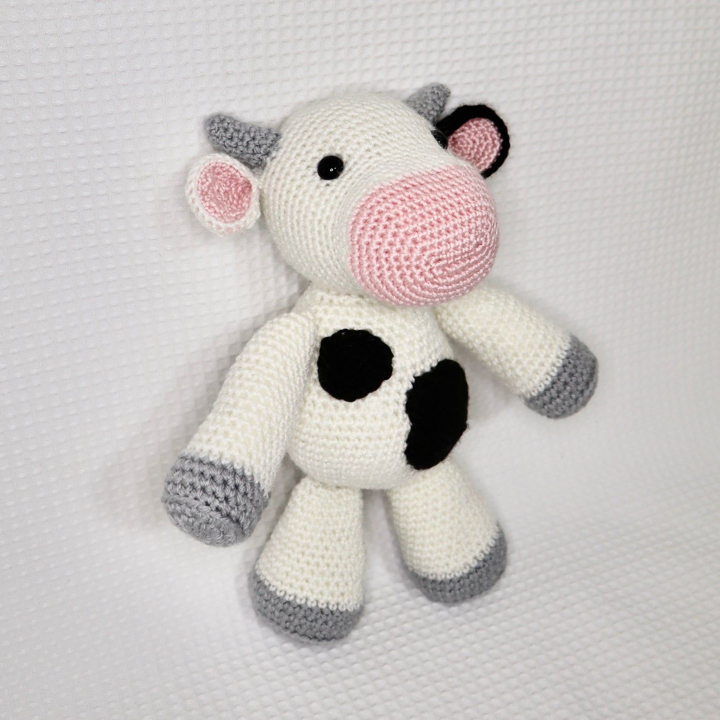 Coco the Cow Amigurumi Plush