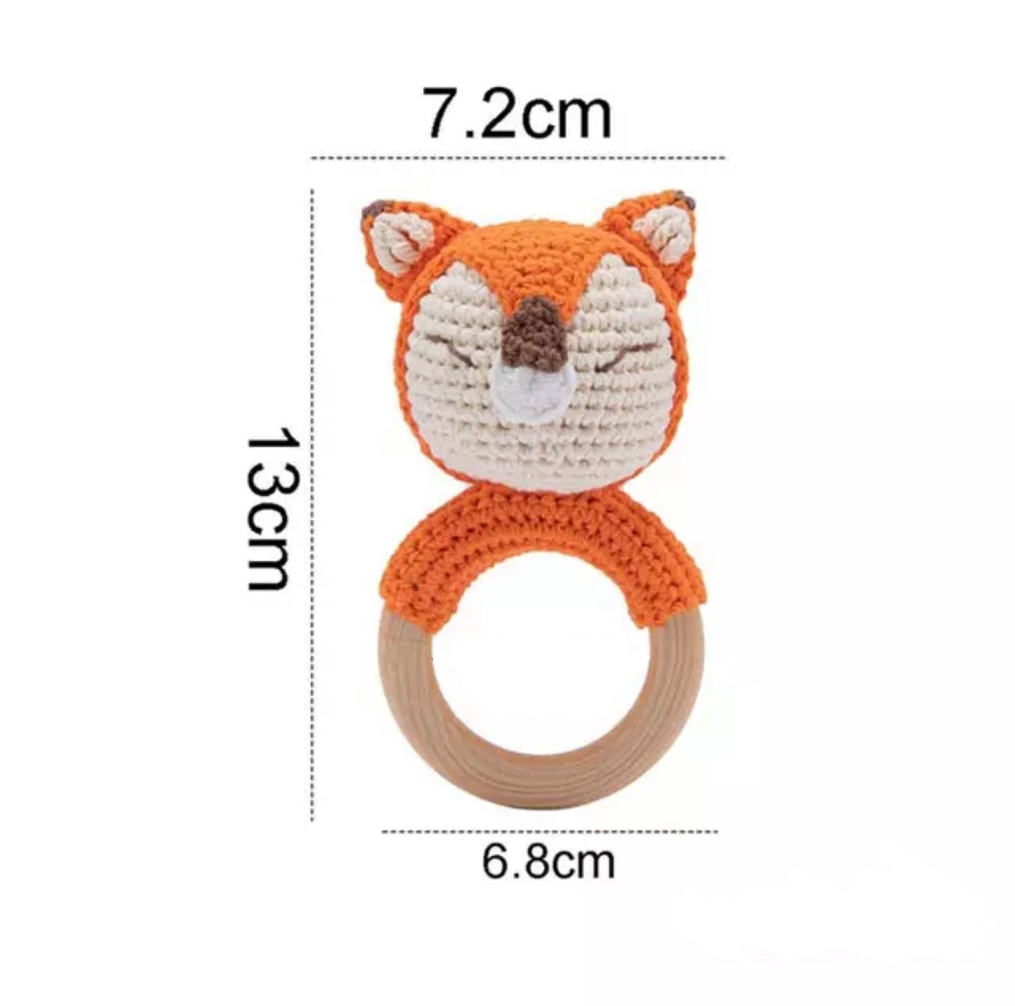 Crochet Fox Rattle
