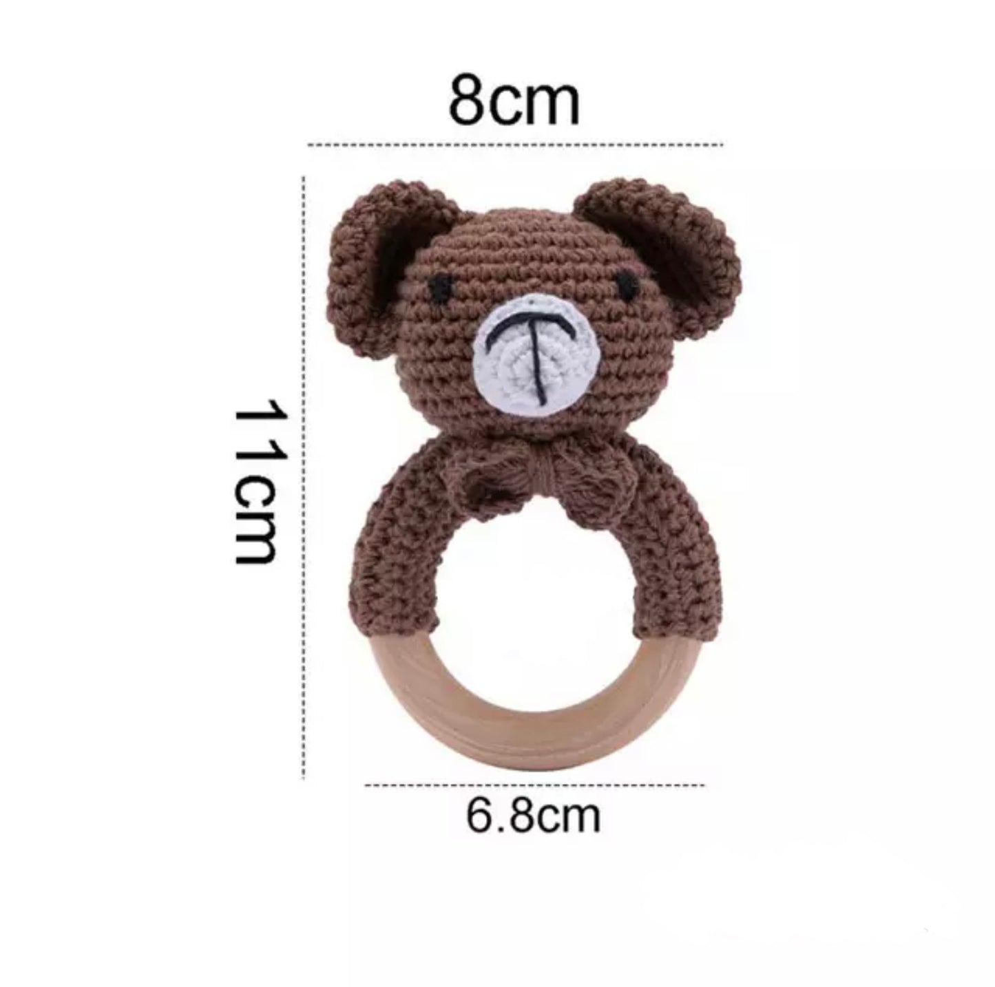 Crochet Bear Rattle