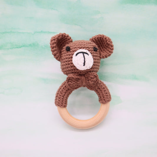 Crochet Bear Rattle