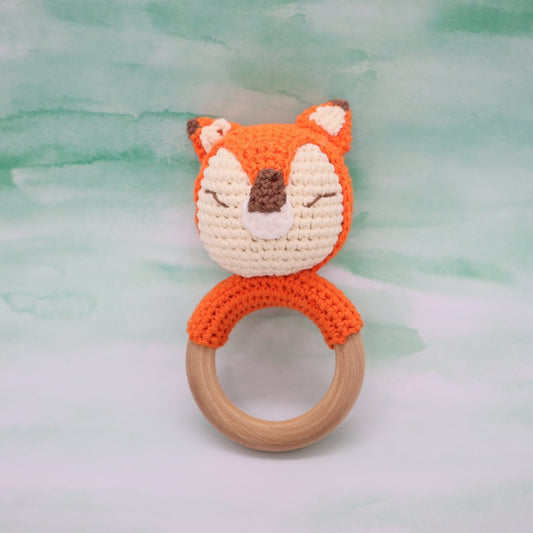 Crochet Fox Rattle