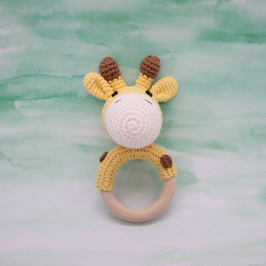 Crochet Giraffe Rattle