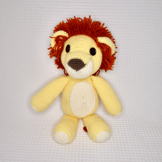Leonard the Lion Amigurumi Plush