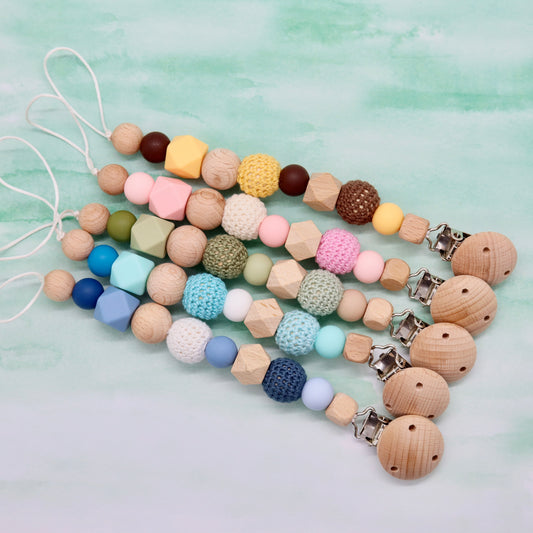 Crochet & Beech Wood Dummy Chains